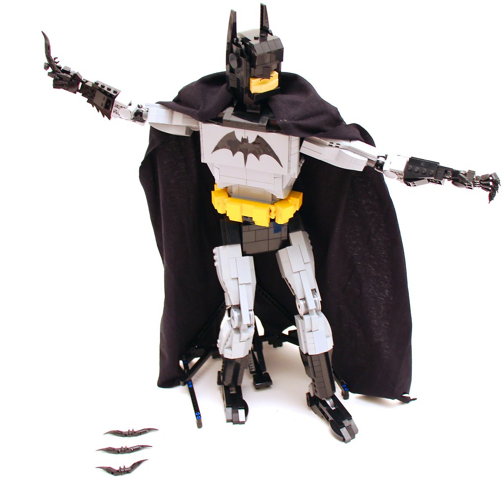 Articulated Batman, throwing batarangs An articulated Batm… Flickr