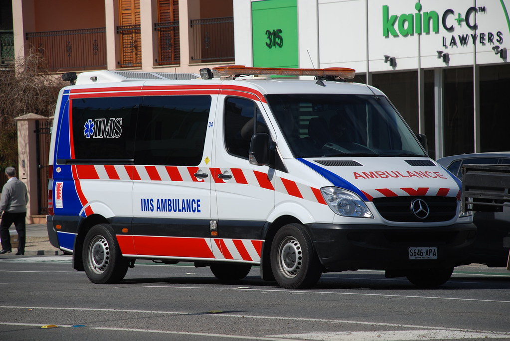 MB Sprinter IMS Ambulance Adelaide SA IMS Industrial Medic… Flickr