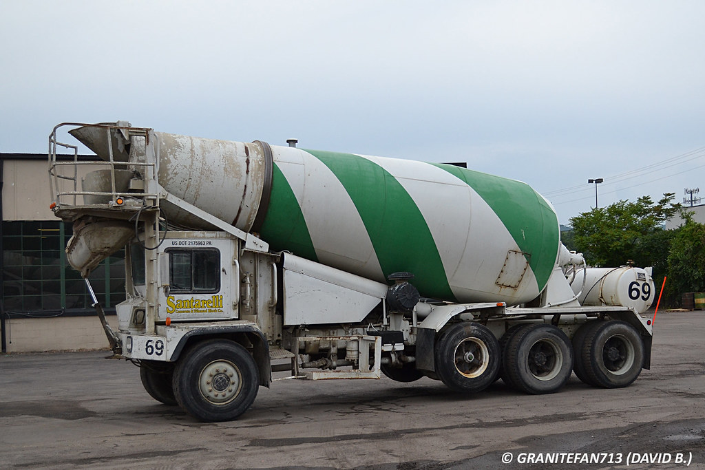 Mack Front Discharge Mixer Trucks, Buses, & Trains by granitefan713