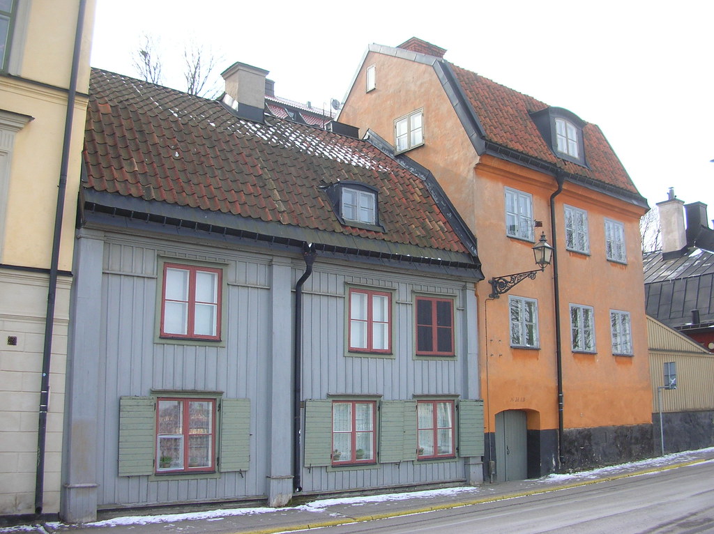 Old houses, Stockholm, Sweden Old houses, Södermalm, Stock… Flickr