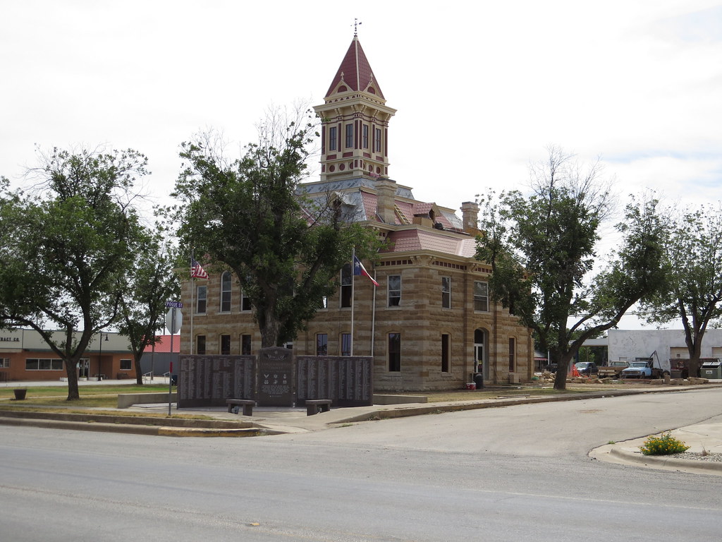 County Courthouse, Throckmorton, TX Throckmorton County Co… Flickr