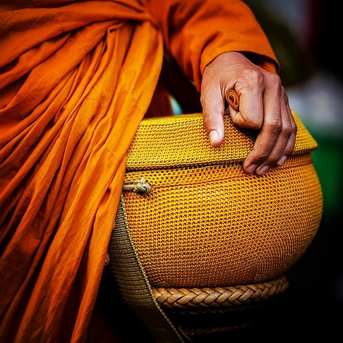 Food basket of Buddhist in Laos food praying foodgiving… Flickr