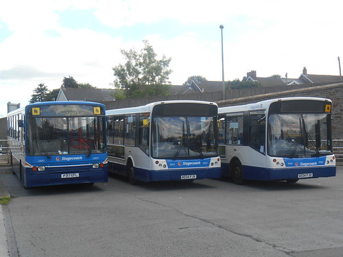 Stagecoach in South Wales 20697, 39619 and 39618 10/07/201… Flickr