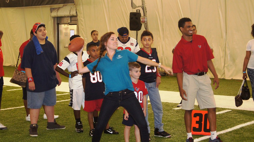 Houston Texans Field Day Texas Children's Health Plan memb… Flickr