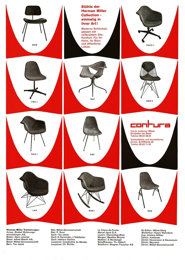 Herman Miller ad 1960 Designer Charles Eames All imag… Flickr
