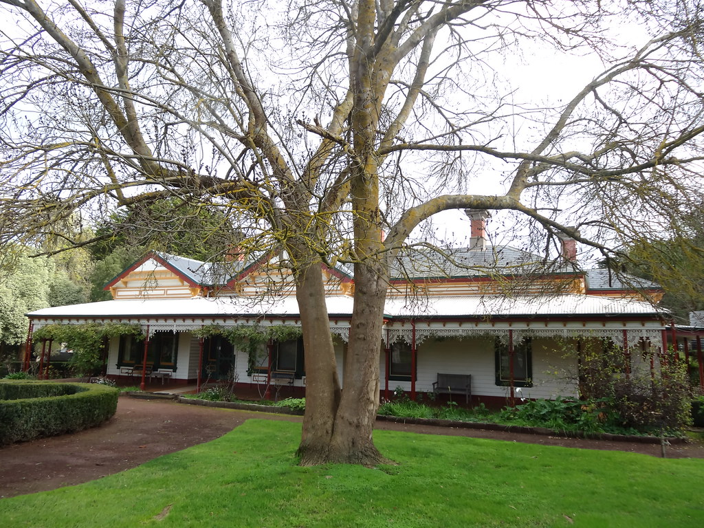 Quamby homestead and garden Woolsthorpe Victoria. Quamby. … Flickr