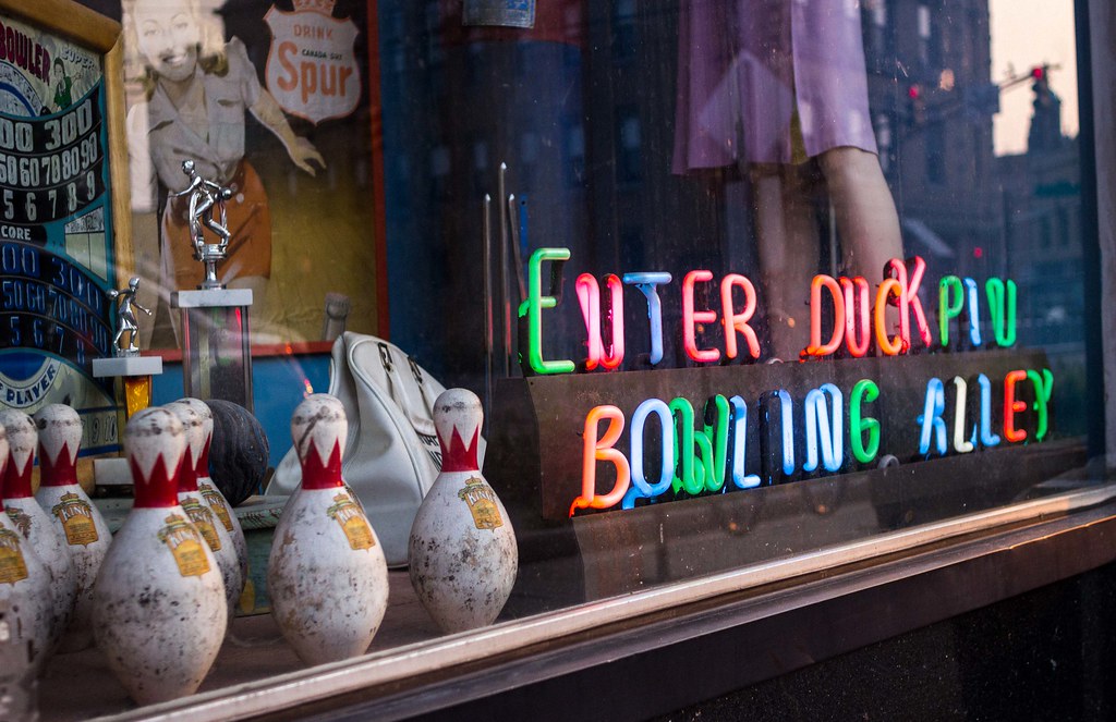 Duckpin Bowl Fountain Square, Indianapolis, Indiana Scott Morris