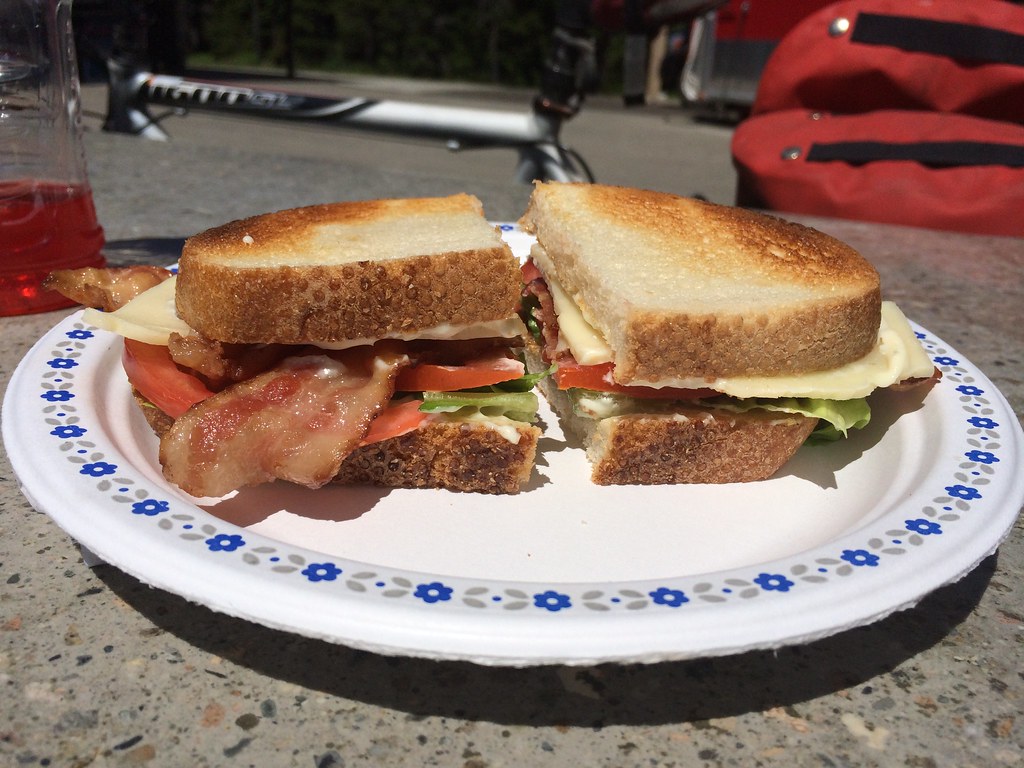 Delicious BLT at Zopkios brake check near Coquihalla summi… Flickr