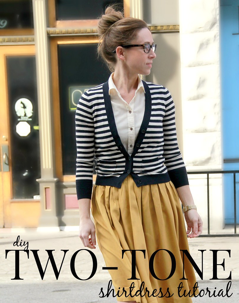 how to make a shirt dress from an old blouse tutorial via … Flickr