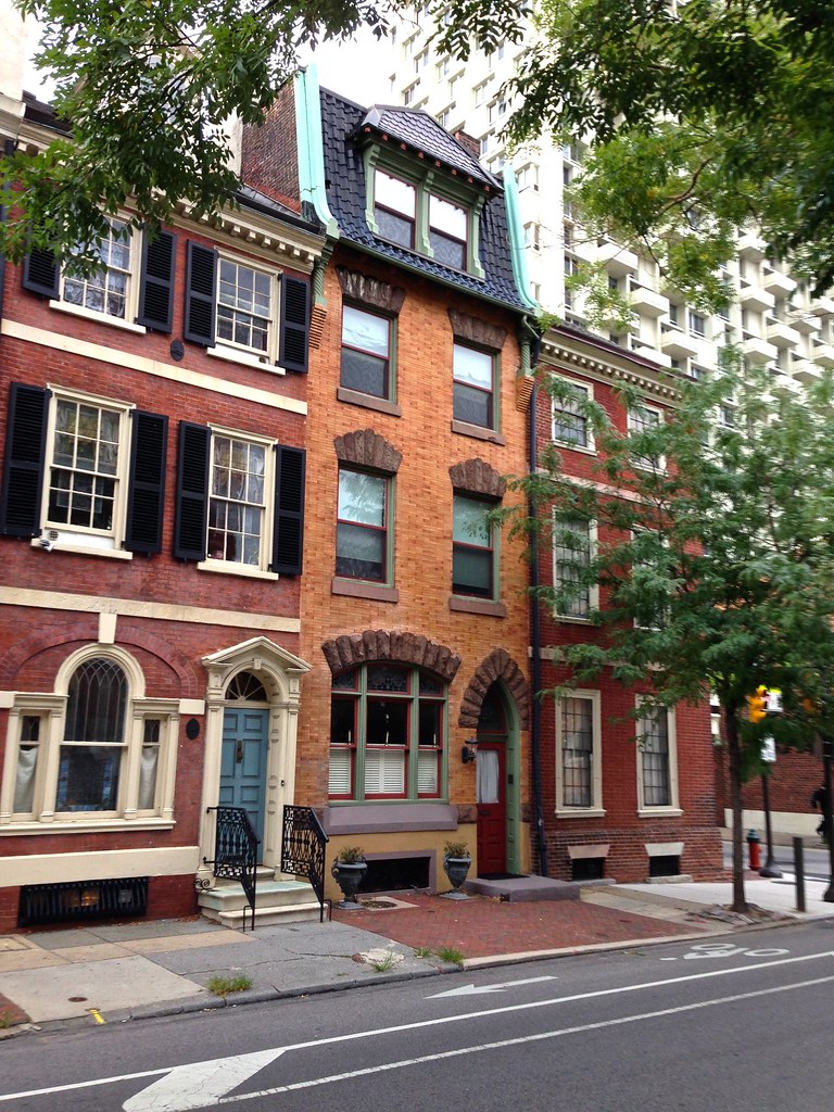 Philadelphia Townhouses blemmerman Flickr