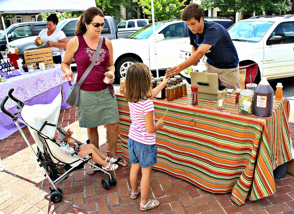 Summer Market on the Square, Gainesville, Held on … Flickr