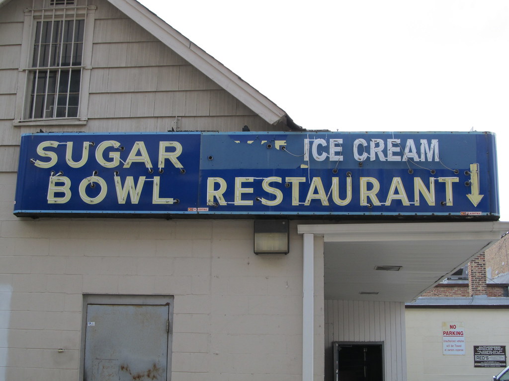 Sugar Bowl Restaurant Rear Sign 1494 Miner St Des Plaines,… Flickr