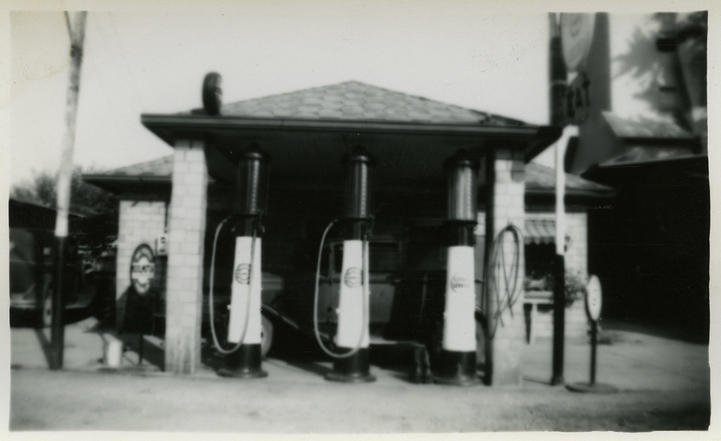 Gas Station, Fillmore, Indiana I Collection Photograph Co… Flickr