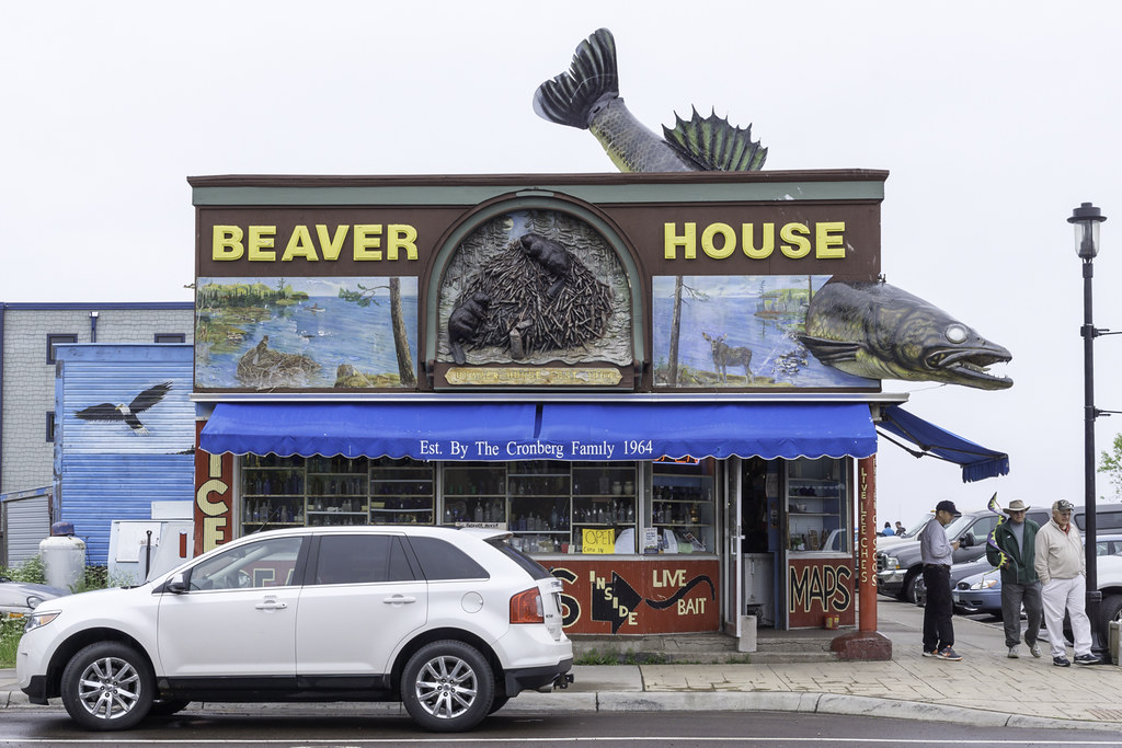 Grand Marais, MN Bait shop Richard Clapp Flickr