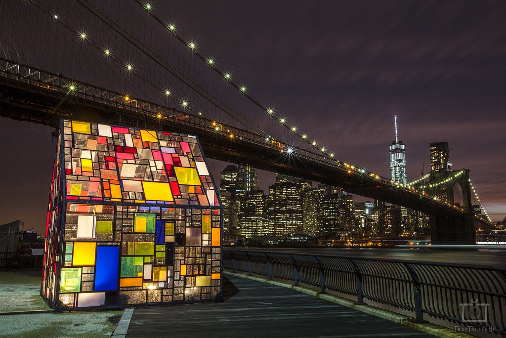 Brooklyn Bridge StainedGlass House Sculptor Tom Fruin's s… Flickr