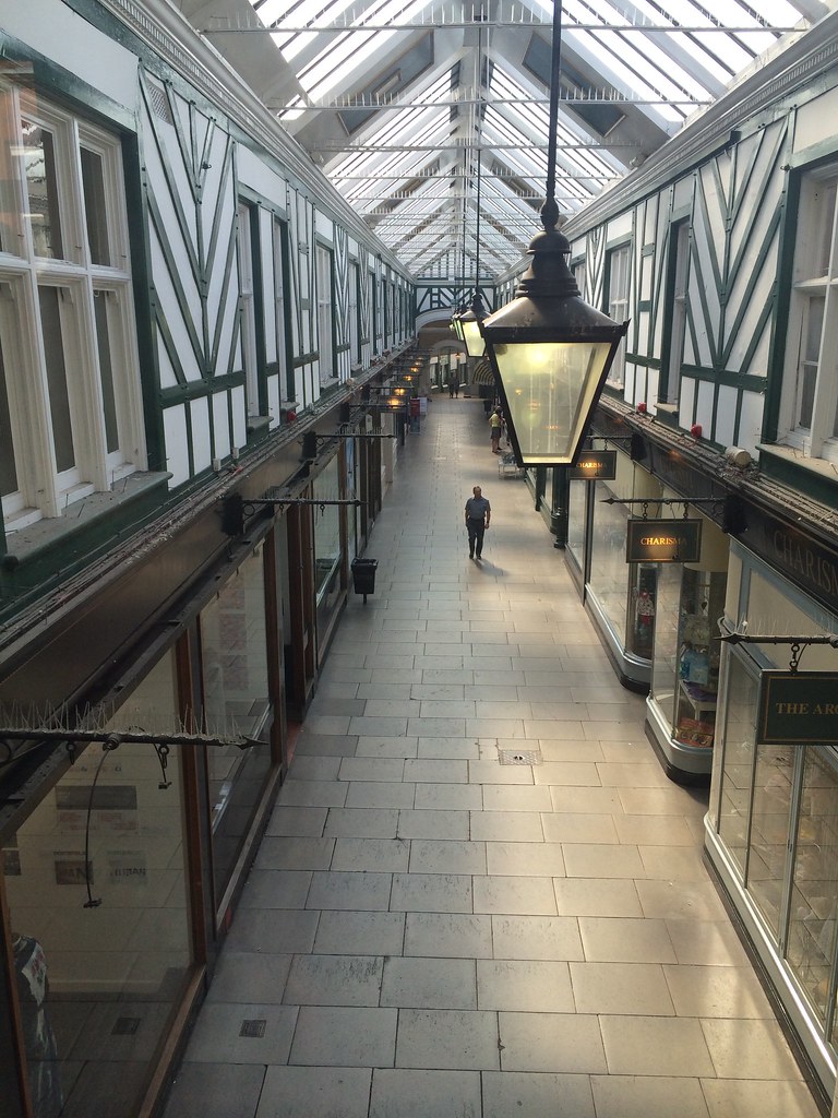 Shopping Arcade Bedford Town Centre A rarely seen view l… Flickr