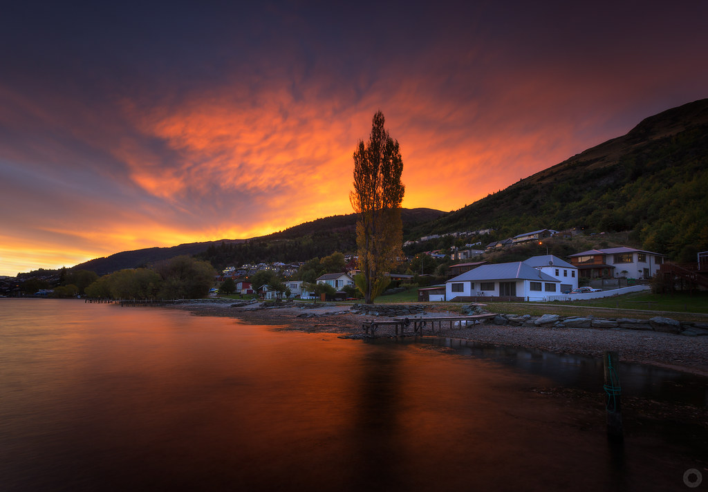 Frankton Sunset Here's a shot I took near Queenstown NZ o… Flickr