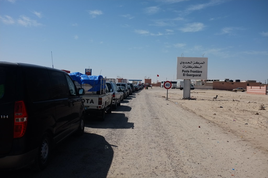 Entering noman'sland Western Sahara bartjeej Flickr
