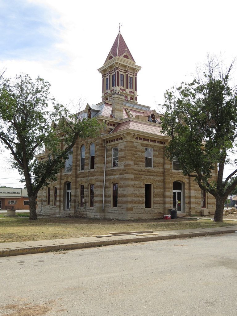 County Courthouse, Throckmorton, TX Throckmorton County Co… Flickr