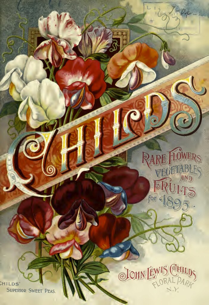 Front cover seed catalog of John Lewis Childs (1895) Flickr