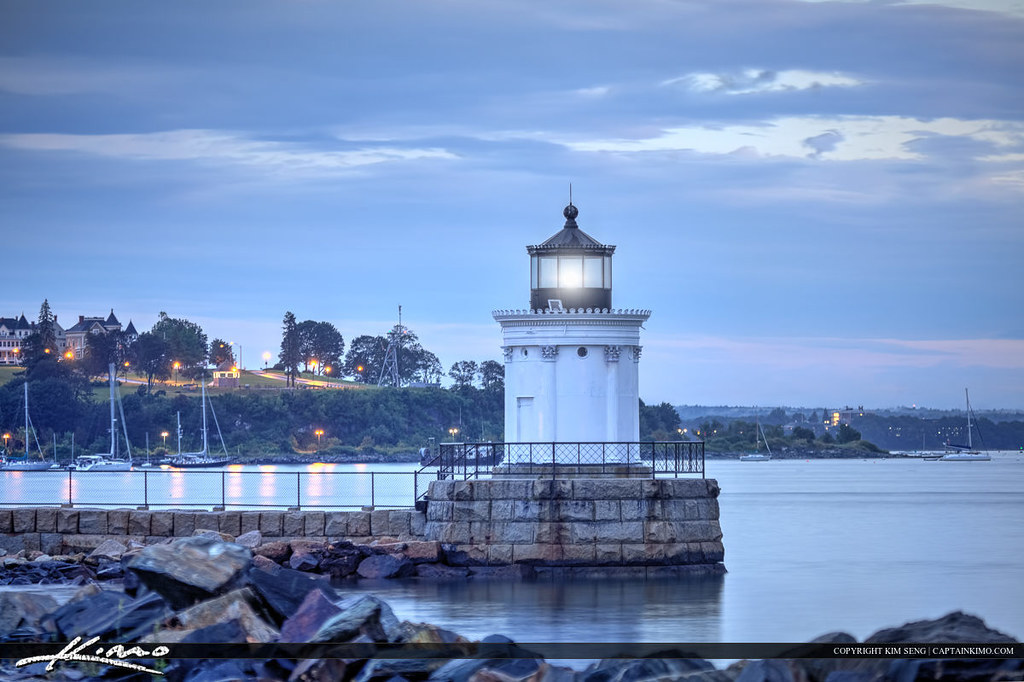 Bug light lighthouse in South Portland Maine The Bug Light… Flickr
