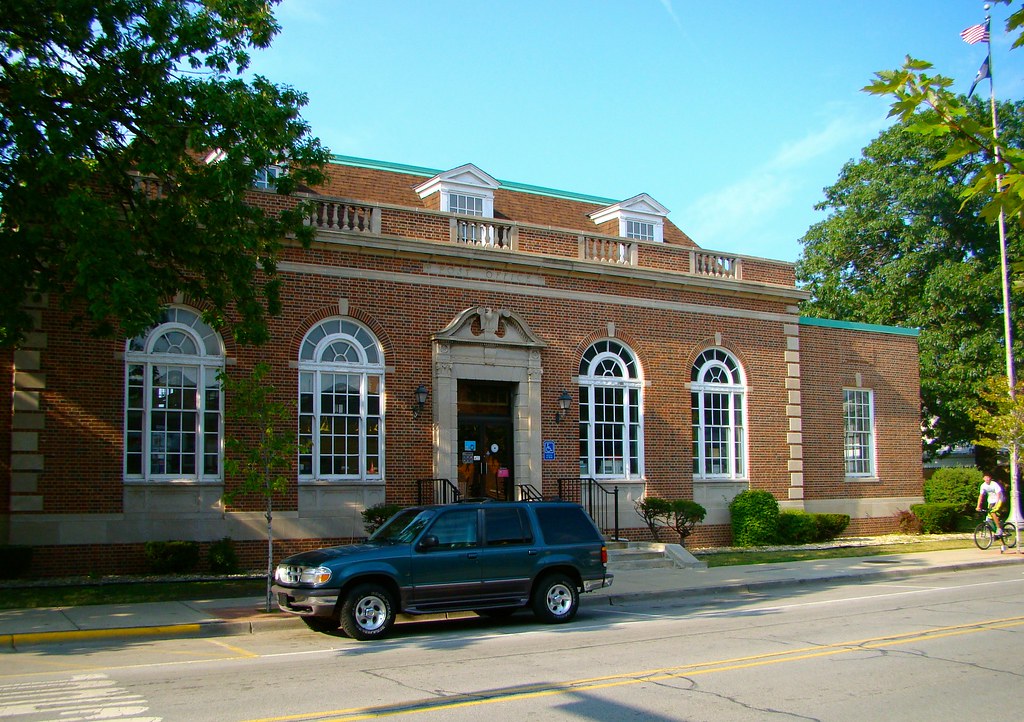 Whiting Ind.again. Small town Post Office. Terry Spirek Flickr