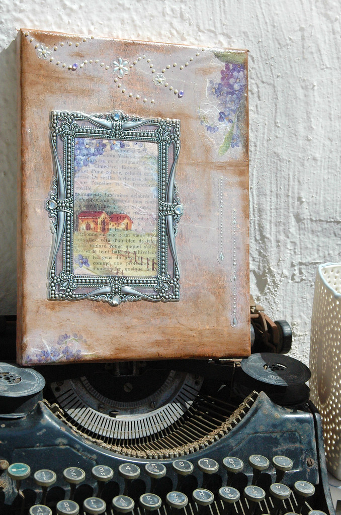 Home Sweet Home Original Mixed Media Canvas, Home Sweet … Flickr