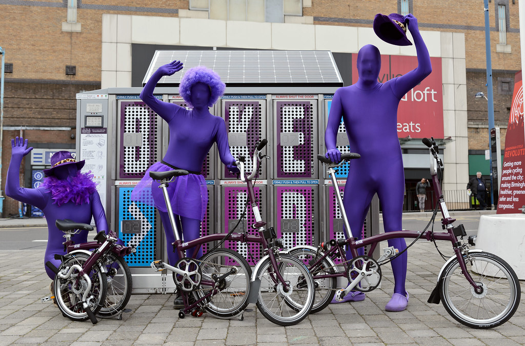 Brompton Bike Hire comes to Birmingham Foldable Brompton b… Flickr