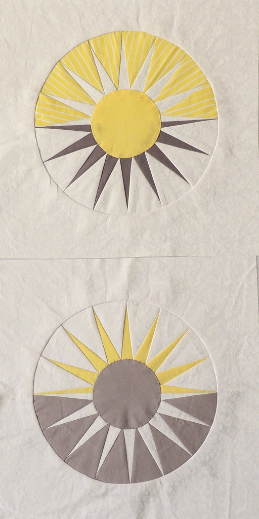 Completed Sun Blocks (One of each fabric combination) sophie Flickr