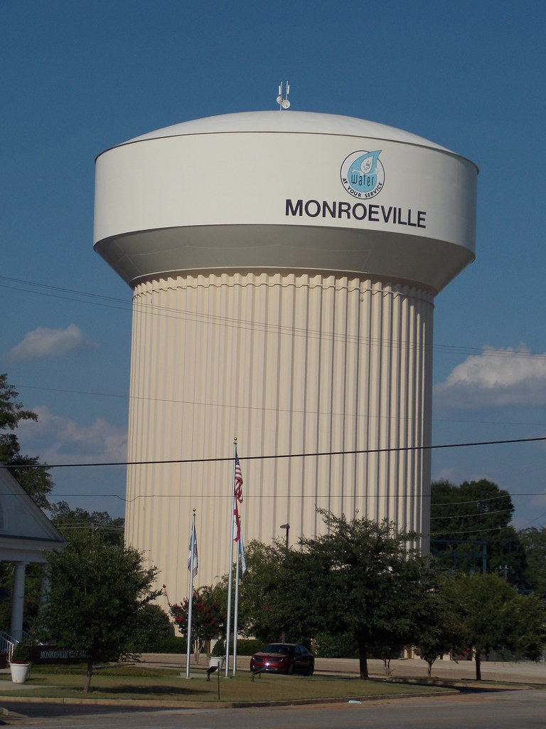 Water TowerMonroeville, Al. Lamar Flickr