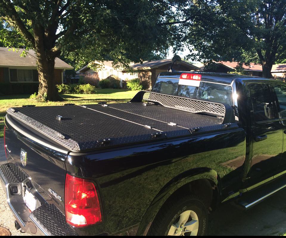 Black, HeavyDuty Truck Bed Cover On Ram Pickup Truck Flickr