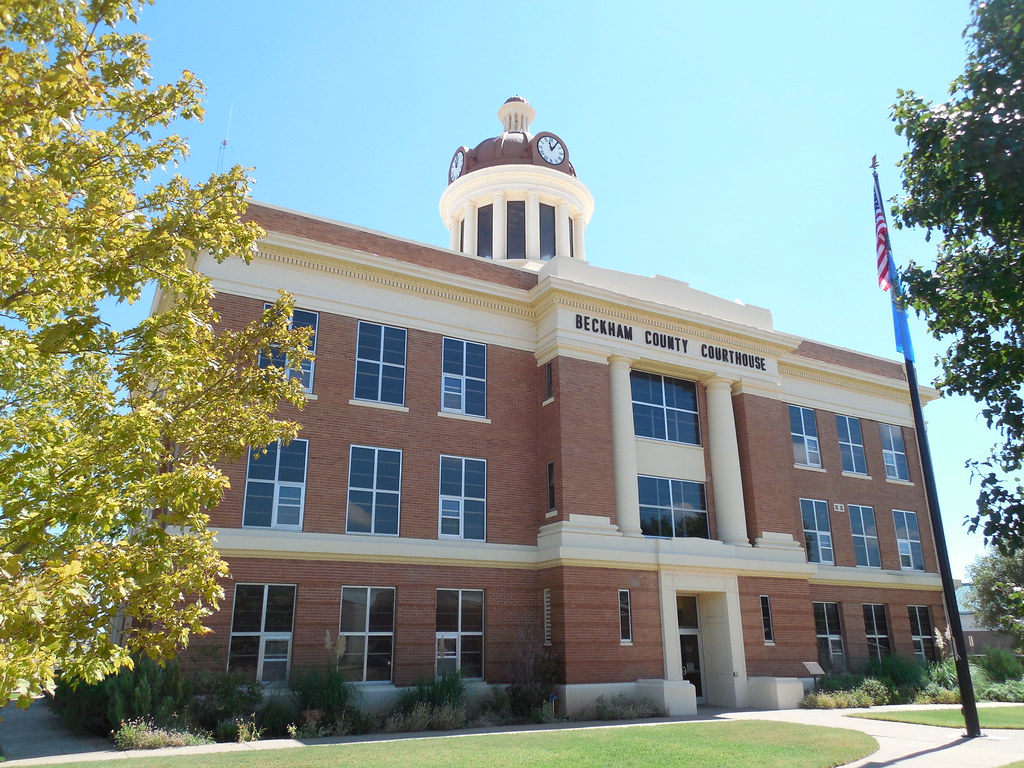 Beckham County Courthouse Sayre, Oklahoma Constructed in 1… Flickr