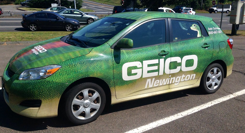 Geico Insurance Gecko Car Geico Insurance Gecko Car, 8/201… Flickr