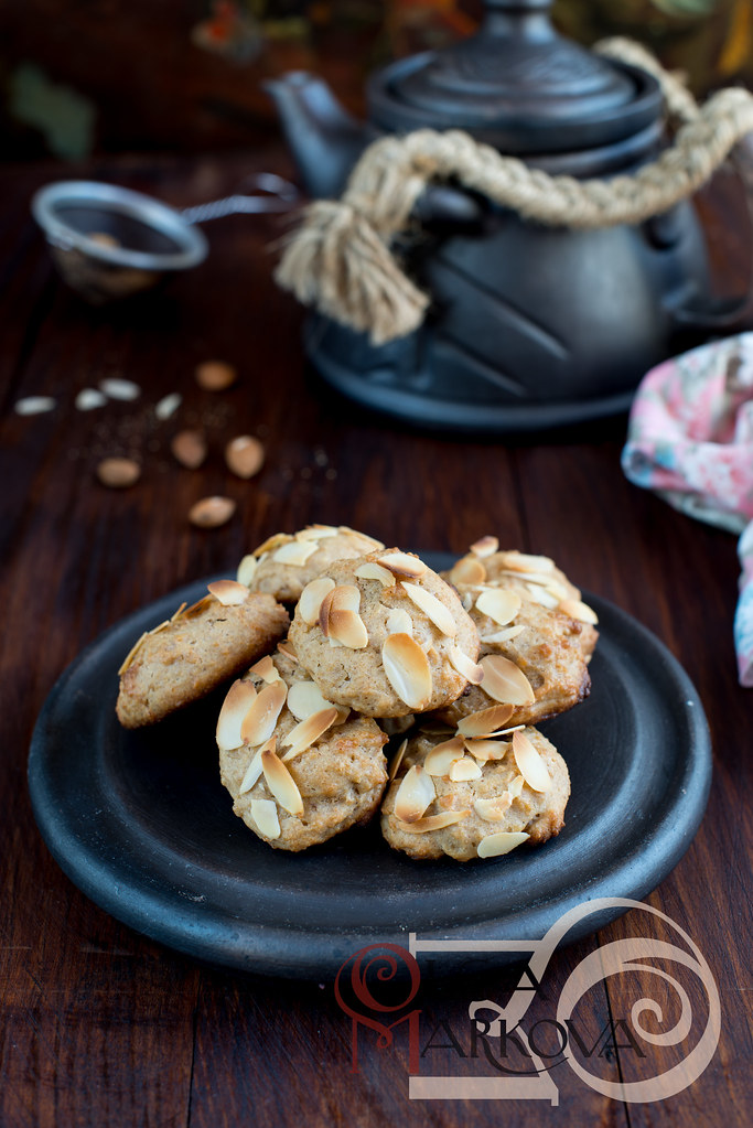 Buckwheat biscuits with almonds markela4ka Flickr