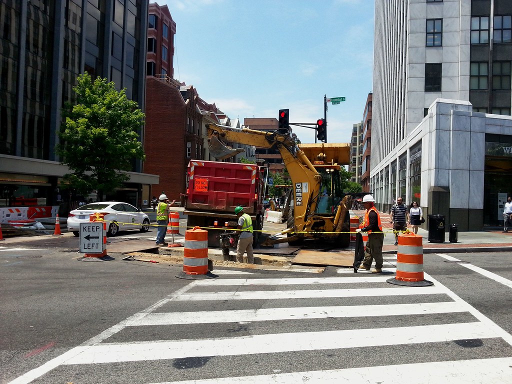 Road construction in Dupont Ryan McKnight Flickr