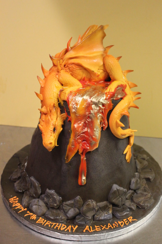 Dragon Volcano Cake Alliance Bakery Flickr