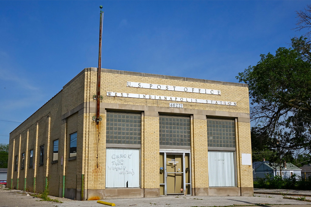 Abandoned post office Indianapolis, Indiana Flickr