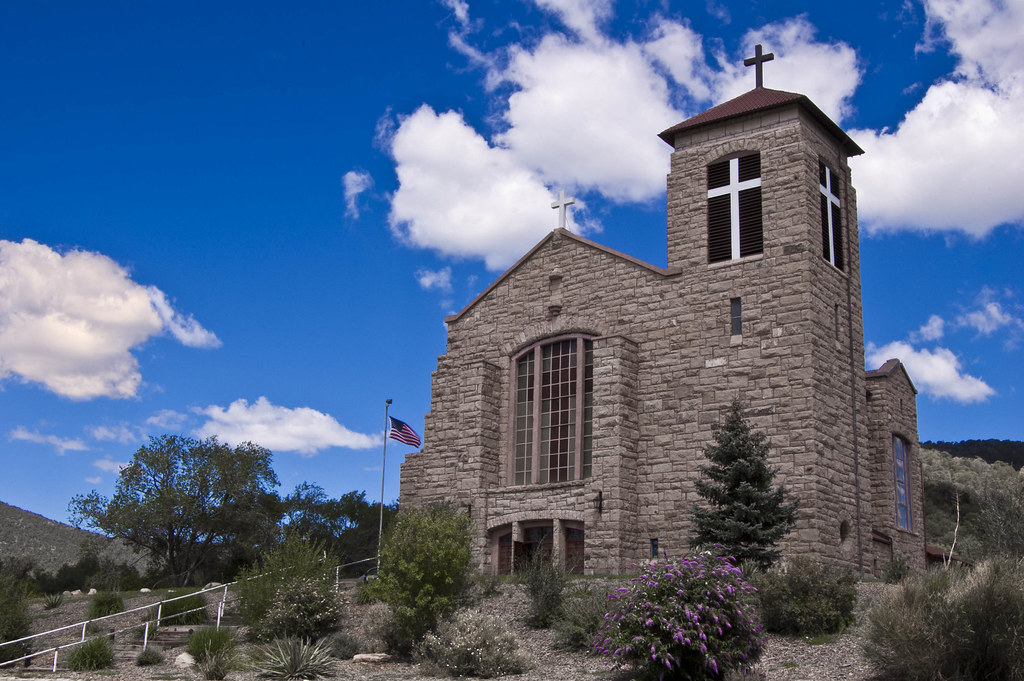 St Joseph Apache Mission Church Mescalero NM Dave Villa Flickr
