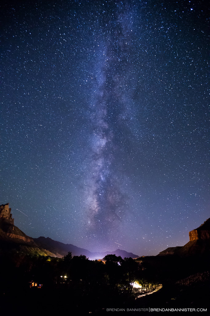 The Milky Way over Zion National Park, Utah Pictures takin… Flickr