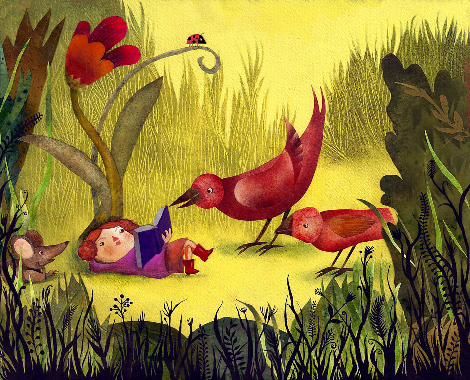 Tiny reader Just one more chapter... Maral Sassouni Flickr