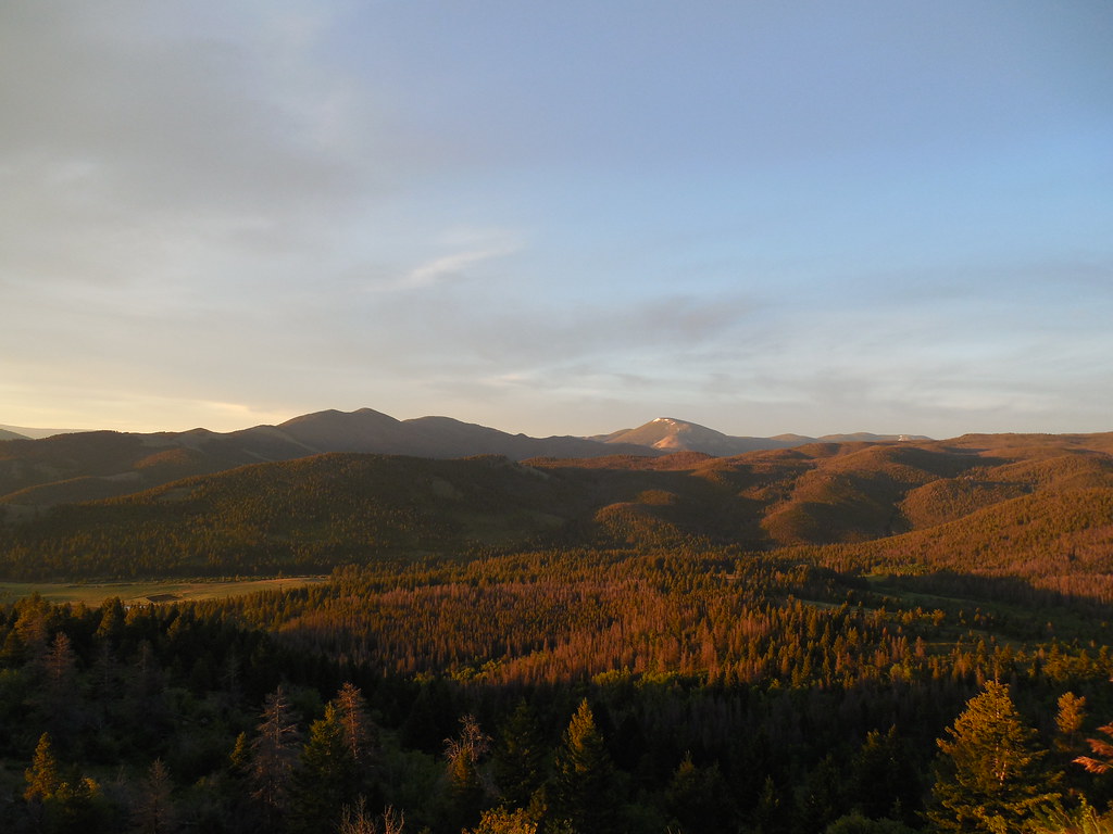 Sunrise over the Continental Divide US Hwy 12 at the Conti… Flickr