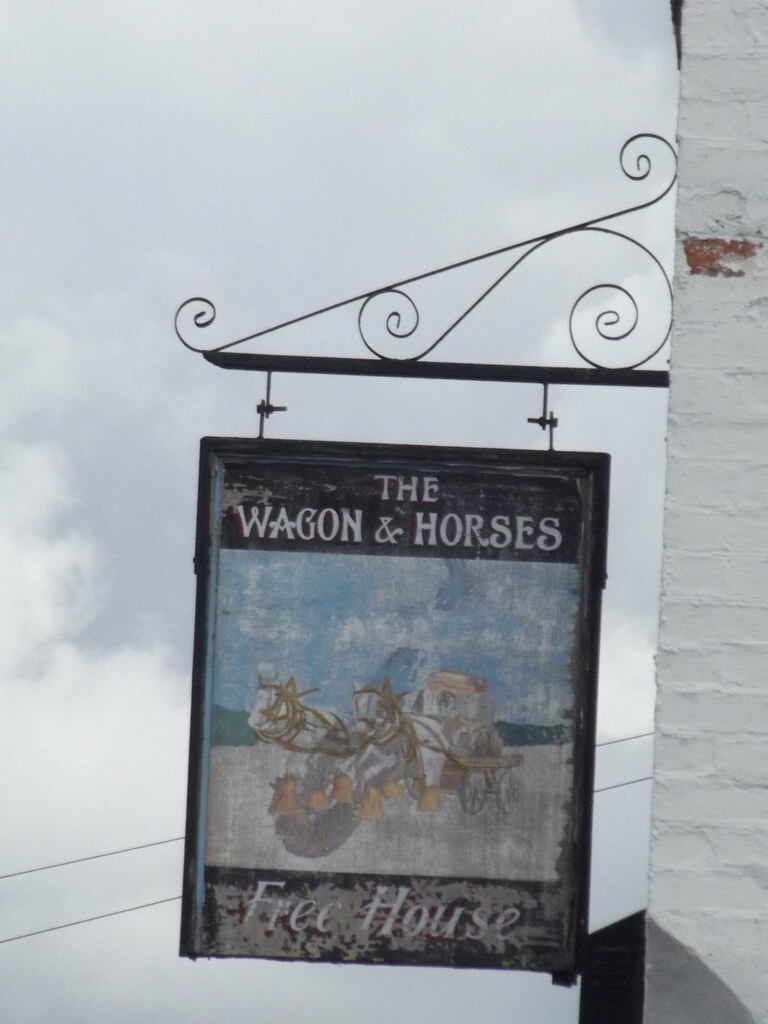 The Wagon & Horses Adderley Street, Digbeth pub sign Flickr