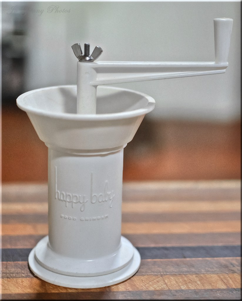Happy Baby Food Grinder This was the first gadget I owned … Flickr