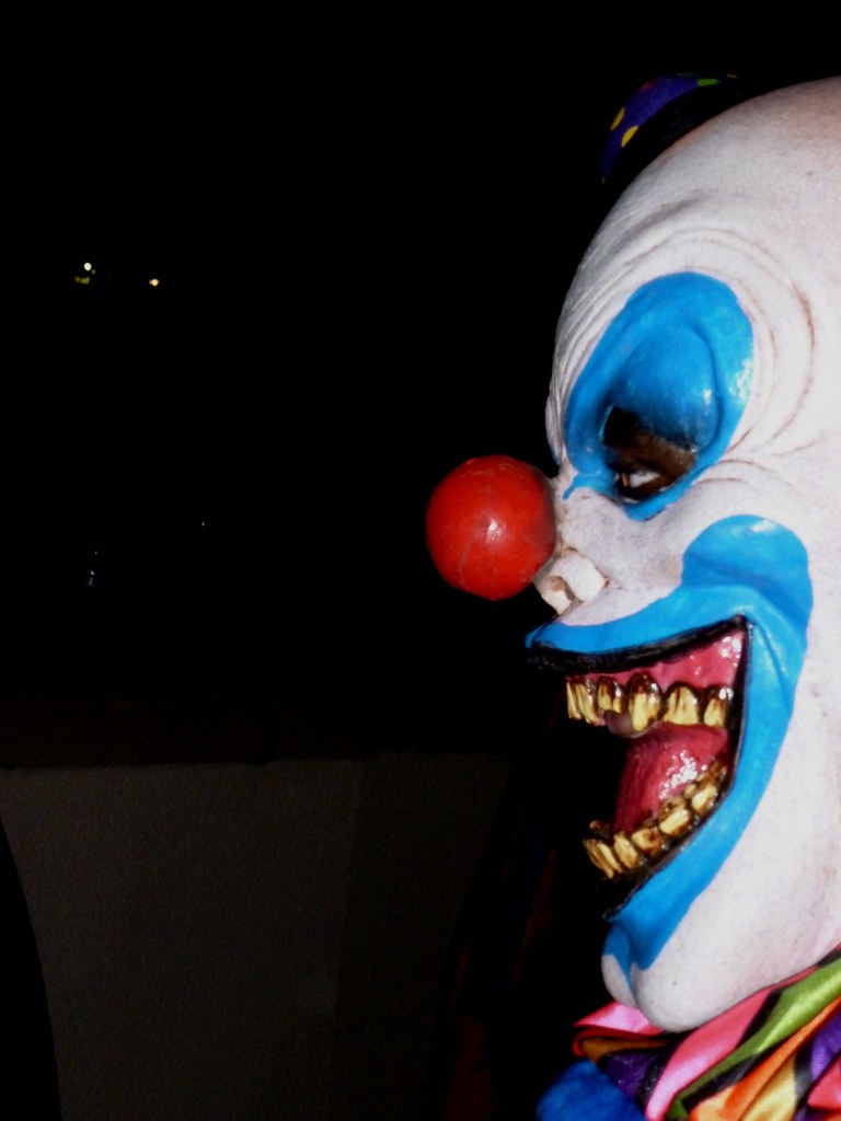 Scary clown Busch Gardens Williamsburg Howl O Scream Flickr
