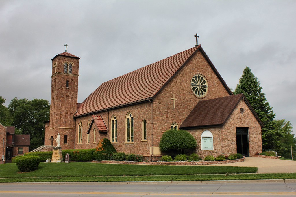 St. Patrick's Catholic Church Dunlap, IA Tom McLaughlin Flickr