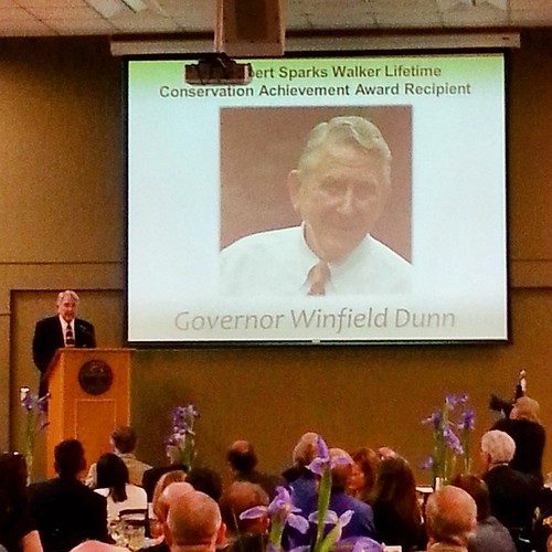 Gov. Winfield Dunn wins the 2014 TNenvironment Robert Spa… Flickr