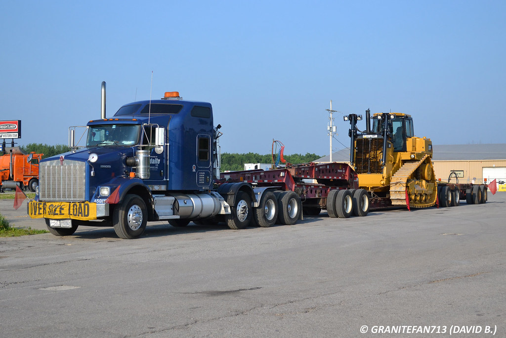 Daily Express Kenworth T800W Heavy Hauler Trucks, Buses, & Trains by
