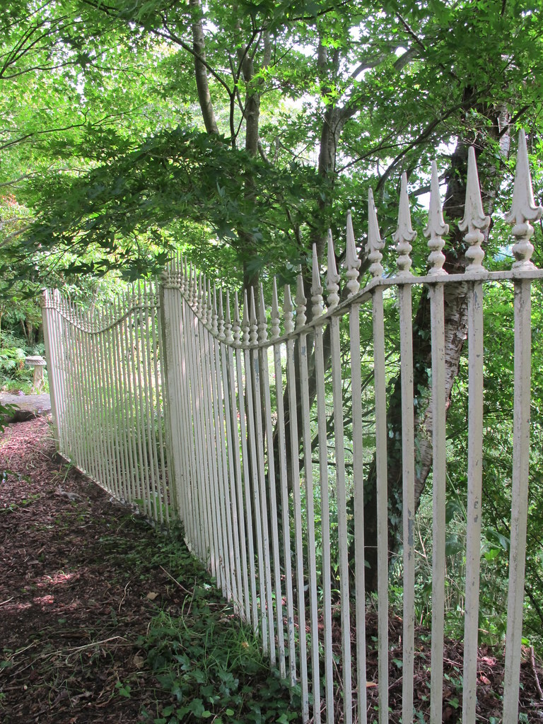 White railings At Griffin Garden Centre, Dripsey, Co