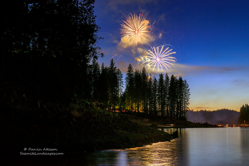 Stars and Stripes Bass Lake 4th of July Fireworks a photo on Flickriver