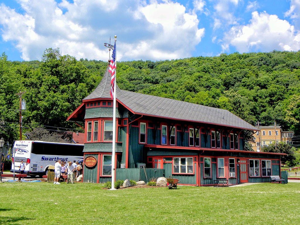 Urbana Ny Depot Park Hammondsport Village Historic Building a